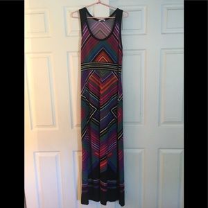 Stunning jewel toned Calvin maxi